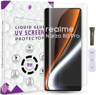 GDBUY Edge To Edge Tempered Glass for RealMe Narzo 80 Pro 5G, Realme Narzo 80 Pro 5G
