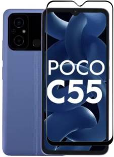 EITANSHA CREATION Edge To Edge Tempered Glass for POCO C55