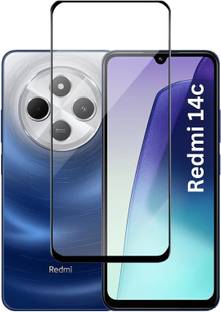 Fablue Edge To Edge Tempered Glass for Mi Redmi 14C 5G, Mi 14C 5G