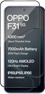 GDBUY Edge To Edge Tempered Glass for OPPO F31 5G