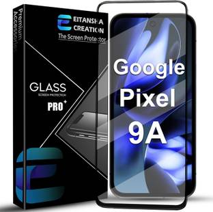EITANSHA CREATION Edge To Edge Tempered Glass for Google Pixel 9A 5G, Google Pixel 9A, Google Pixel 9A
