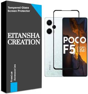 EITANSHA CREATION Edge To Edge Tempered Glass for POCO F5 5G