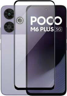 KWINE CASE Edge To Edge Tempered Glass for POCO M6 Plus 5G