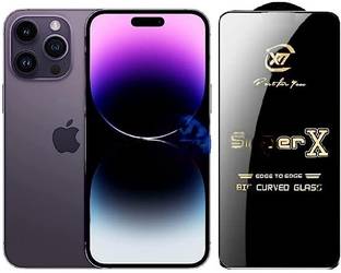 RADHYA Edge To Edge Tempered Glass for Apple iPhone 14 Pro Super X Edge Glass