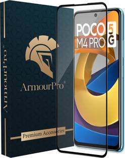 ArmourPro Edge To Edge Tempered Glass for Poco M4 Pro 5G, M4 Pro 5G