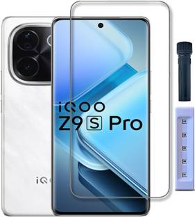 NSTAR Edge To Edge Tempered Glass for iQOO Z9s Pro 5G, iQOO Z9s Pro, (UV)