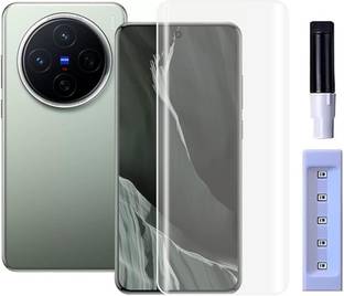 mobinix Edge To Edge Tempered Glass for Vivo X200 5G, 2.5D Curved Edge Premium Tempered Glass for Ultimate Protection