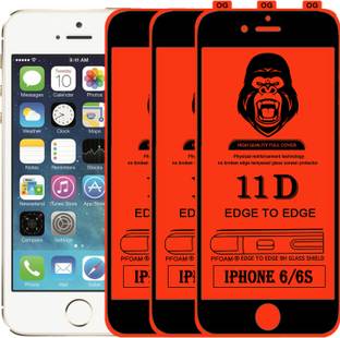Laxdom Edge To Edge Tempered Glass for Apple iPhone 6s