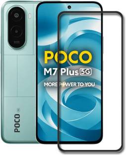 INFINITYWORLD Edge To Edge Tempered Glass for POCO M7 Plus 5G