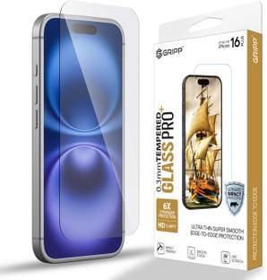 Gripp Edge To Edge Tempered Glass for Apple iPhone 16 Plus (6.7 inch)