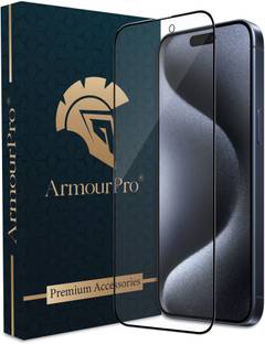 ArmourPro Edge To Edge Tempered Glass for Apple iPhone 15 Pro Max, iPhone 15 Pro Max