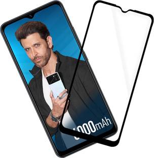 HUPSHY Edge To Edge Tempered Glass for itel P40