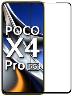 EITANSHA CREATION Edge To Edge Tempered Glass for Poco X4 Pro 5G