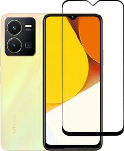 AKSHUD Edge To Edge Tempered Glass for VIVO Y35, vivo y35