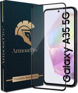 ArmourPro Edge To Edge Tempered Glass for Samsung Galaxy A35 5G, Samsung Galaxy A35, Samsung Galaxy A55 5G, Samsung A55 5G