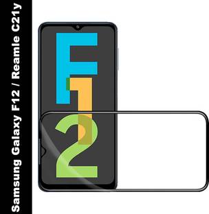 Flipkart SmartBuy Edge To Edge Tempered Glass for Samsung Galaxy F12, Realme C21Y