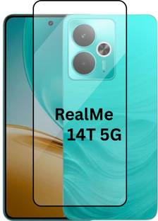 KWINE CASE Edge To Edge Tempered Glass for RealMe 14T 5G
