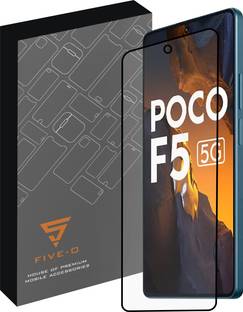 FIVE-O Tempered Glass Guard for Poco F5 5G