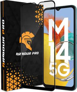 ArmourPro Edge To Edge Tempered Glass for Samsung Galaxy M14 5G, Samsung Galaxy M14, Galaxy M14 5G, Samsung M14 5G, Samsung M14, M14 5G, Samsung Galaxy F14 5G, Samsung Galaxy F14, Galaxy F14 5G, Samsung F14 5G, Samsung F14, F14 5G