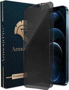 ArmourPro Edge To Edge Tempered Glass for iPhone 12 Pro, Apple iPhone 12, (Matte Privacy Anti Spy Protection)