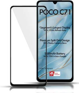 GLOBAL NOMAD Edge To Edge Tempered Glass for POCO C71
