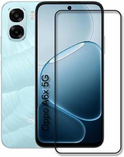 NKCASE Edge To Edge Tempered Glass for Oppo A6x 5G