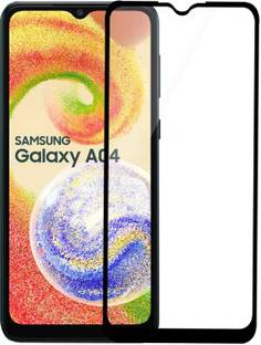 HUPSHY Edge To Edge Tempered Glass for Samsung Galaxy A04