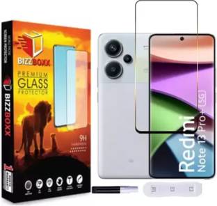 BizzBoxx Edge To Edge Tempered Glass for REDMI Note 13 Pro+ 5G, Note 13 Pro+ 5G, Redmi Note 14 Pro Plus, Redmi Note 14 Pro (6.67 inch), UV Tempered Glass, Easy Installation Kit