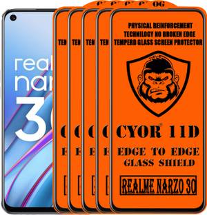 CYOR Edge To Edge Tempered Glass for REALME NARZO 30