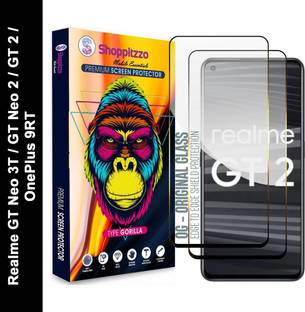 Shoppitzzo Edge To Edge Tempered Glass for realme GT Neo 3T|GT Neo 2|GT 2|OnePlus 9RT