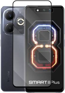 KWINE CASE Edge To Edge Tempered Glass for Infinix Smart 8 Plus