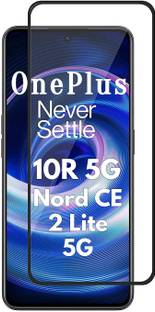 EITANSHA CREATION Edge To Edge Tempered Glass for OnePlus 10R 5G