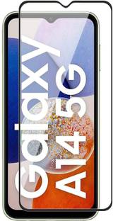 EITANSHA CREATION Edge To Edge Tempered Glass for Samsung Galaxy M14 5G, Samsung Galaxy F14 5G, Samsung Galaxy A14 5G, Samsung Galaxy A22 5G, Samsung Galaxy M14