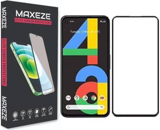 MAXEZE Edge To Edge Tempered Glass for Google Pixel 4A