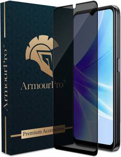 ArmourPro Edge To Edge Tempered Glass for Oppo A77s, Oppo A18, Oppo A78 5G, Oppo A77, Oppo A15, Oppo A15s, Oppo A16K, Oppo A57 2022, Oppo A53s 5G, Privacy Anti Spy Glass