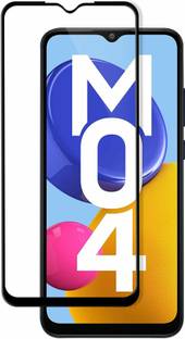 DMJHP Edge To Edge Tempered Glass for Samsung Galaxy M04