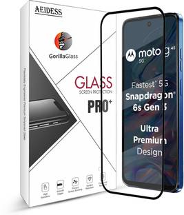 Aeidess Edge To Edge Tempered Glass for Motorola G45 5G
