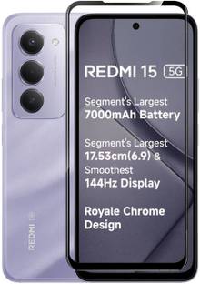 Flipkart SmartBuy Edge To Edge Tempered Glass for Redmi 15 5G