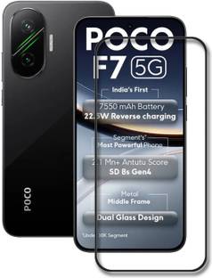 NKCASE Edge To Edge Tempered Glass for Poco F7 5G, POCO F7 5G