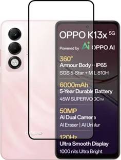 SMARTCASE Edge To Edge Tempered Glass for OPPO K13x 5G