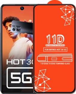 Qyist Edge To Edge Tempered Glass for Infinix Hot 30 5G