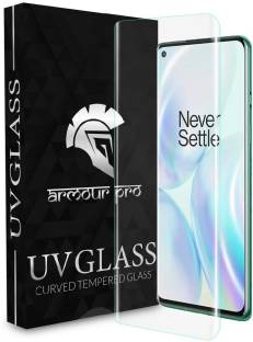 ArmourPro Edge To Edge Tempered Glass for OnePlus 8, One Plus 8, 1+ 8 (UV Glass)