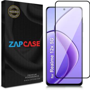 Zapcase Edge To Edge Tempered Glass for Realme 12X 5G