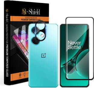 MS-Shield Edge To Edge Tempered Glass for OnePlus Nord CE3 5G, With Camera Lens Protector