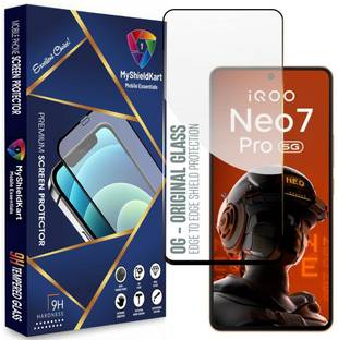 MyShieldKart Edge To Edge Tempered Glass for iQoo 12 5G | iQOO Neo 7 Pro 5G | iQOO Neo 7 5G |iQOO 10 5G | iQOO 11 5G | iQOO 9T 5G (6.78 Inch)