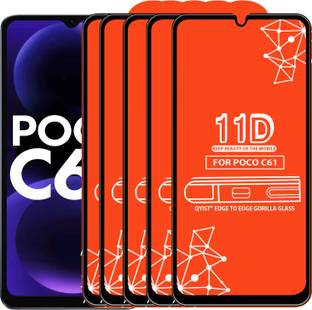 Qyist Edge To Edge Tempered Glass for Poco C61