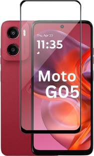 Fablue Edge To Edge Tempered Glass for Moto G05 5G