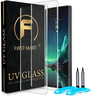 FIRST MART Edge To Edge Tempered Glass for Motorola Edge 40 Neo 5G, Motorola Edge 40 Neo, Moto Edge 40 Neo 5G, Moto Edge 40 Neo, Edge 40 Neo 5G