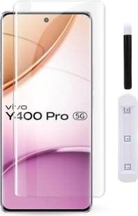 NSTAR Edge To Edge Tempered Glass for Vivo Y400 Pro 5G, (UV)