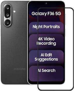 Flipkart SmartBuy Edge To Edge Tempered Glass for Samsung Galaxy F36 5G, Samsung Galaxy F36